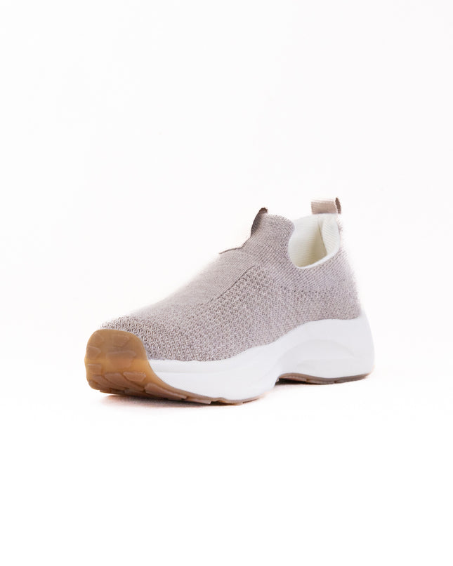 WOOLLOOMOOLOO Coogee GT Slip (Women's) - Taupe Ecru
