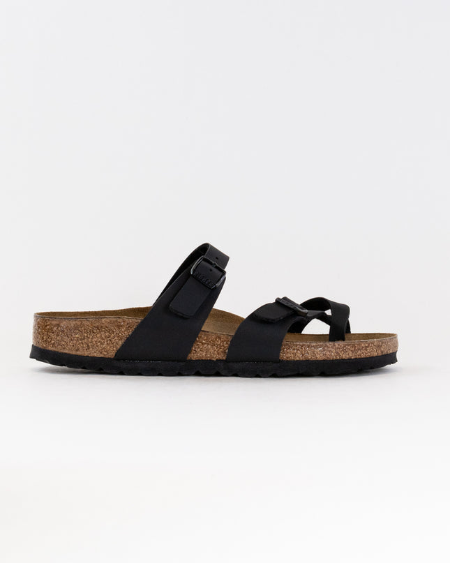 Birkenstock Mayari (Women's) - Black Birk-Flor