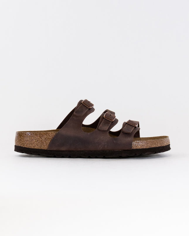 Birkenstock Florida Soft Footbed Oiled Leather (Women's) - Habana