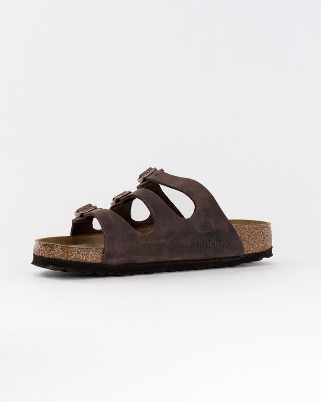 Birkenstock Florida Soft Footbed Oiled Leather (Women's) - Habana