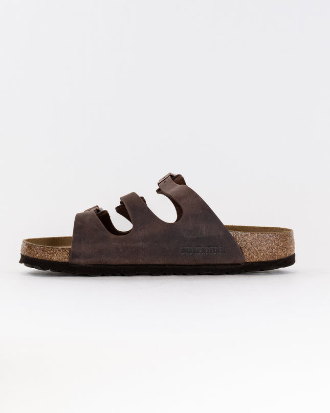 Birkenstock Florida Soft Footbed Oiled Leather (Women's) - Habana