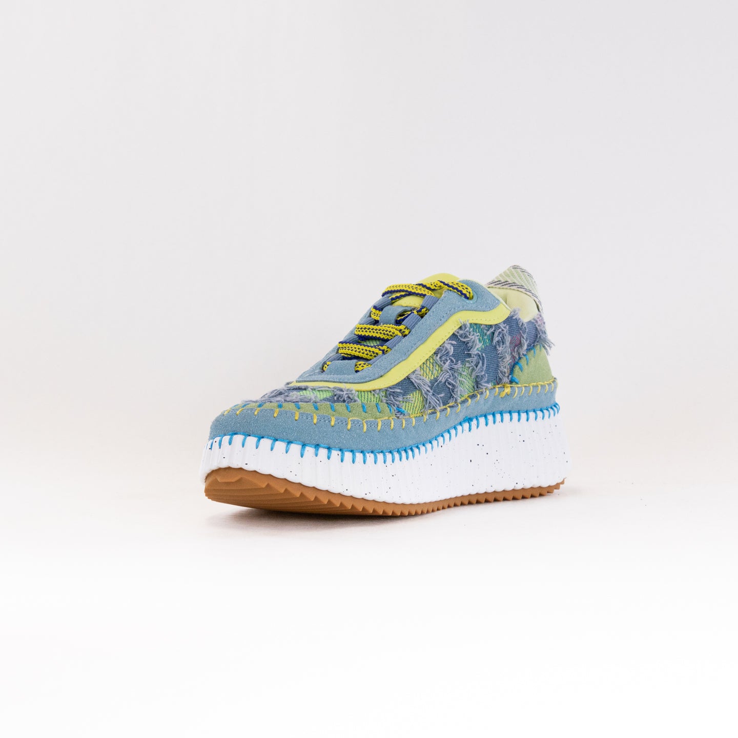 Gelato Stella (Women's) - Denim/Lime