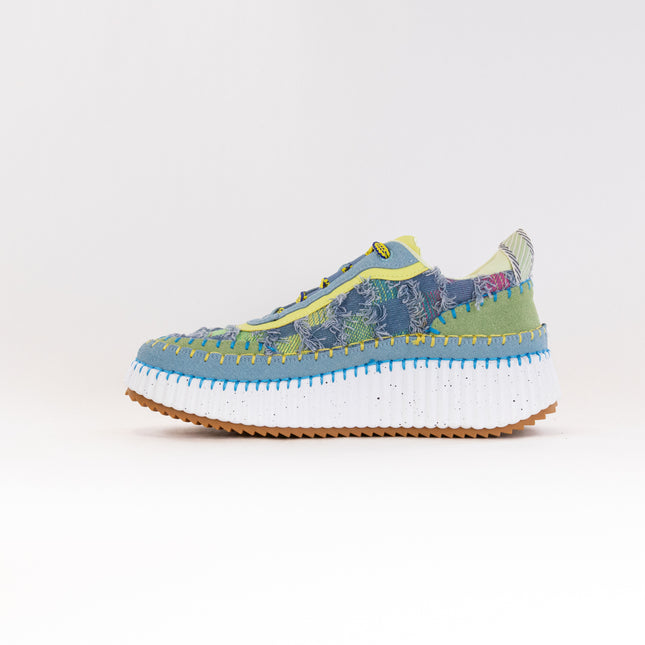 Gelato Stella (Women's) - Denim/Lime
