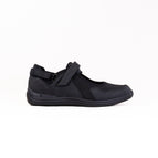 6.5 / MEDIUM / BLACK/BLACK STRETCH