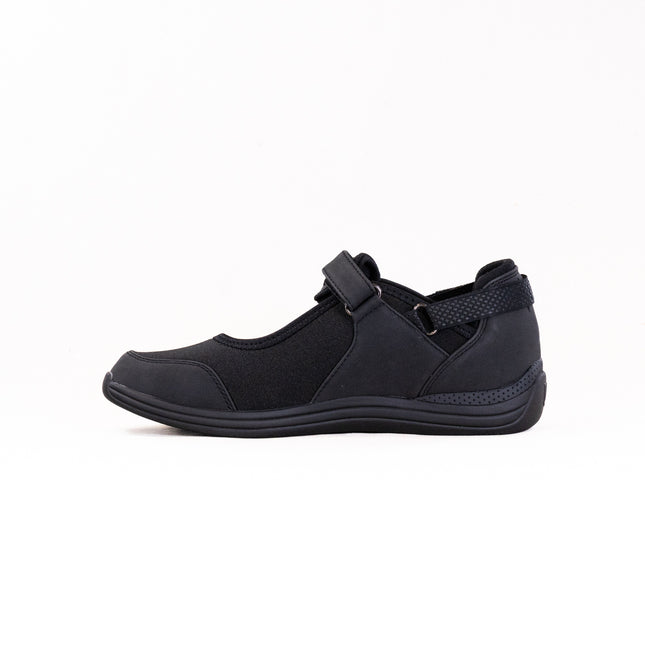 Drew Buttercup (Women's) - Black/Black Stretch
