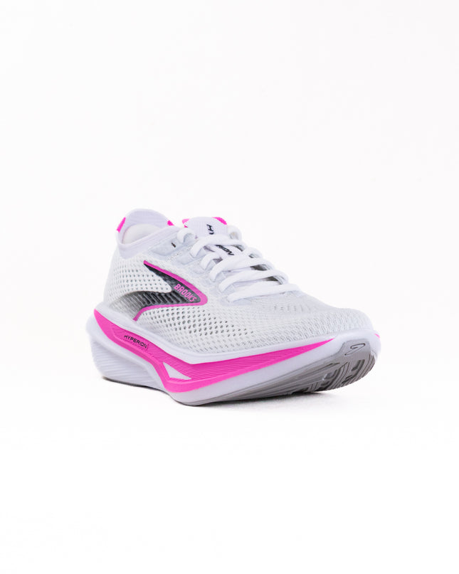 Brooks Hyperion 3 (Women’s) - White/Luminary/Cyber Pink