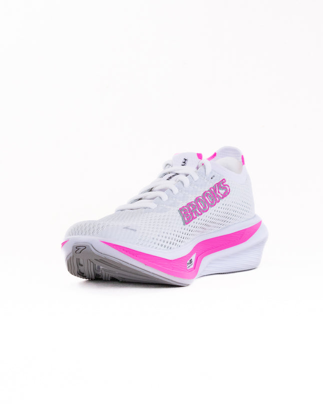 Brooks Hyperion 3 (Women’s) - White/Luminary/Cyber Pink