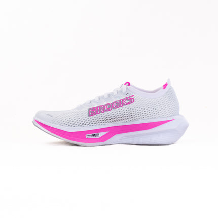 Brooks Hyperion 3 (Women’s) - White/Luminary/Cyber Pink