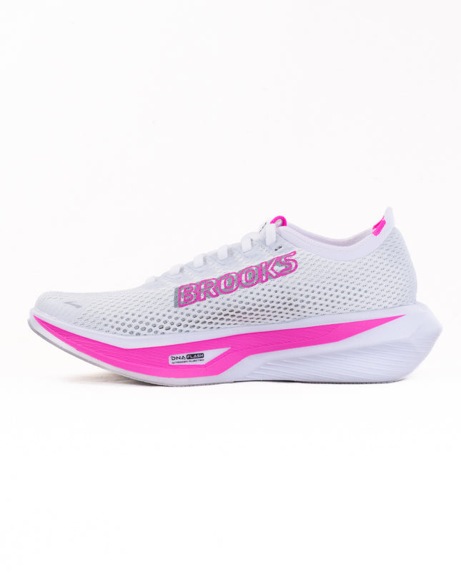 Brooks Hyperion 3 (Women’s) - White/Luminary/Cyber Pink