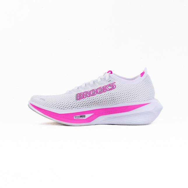 Brooks Hyperion 3 (Women’s) - White/Luminary/Cyber Pink