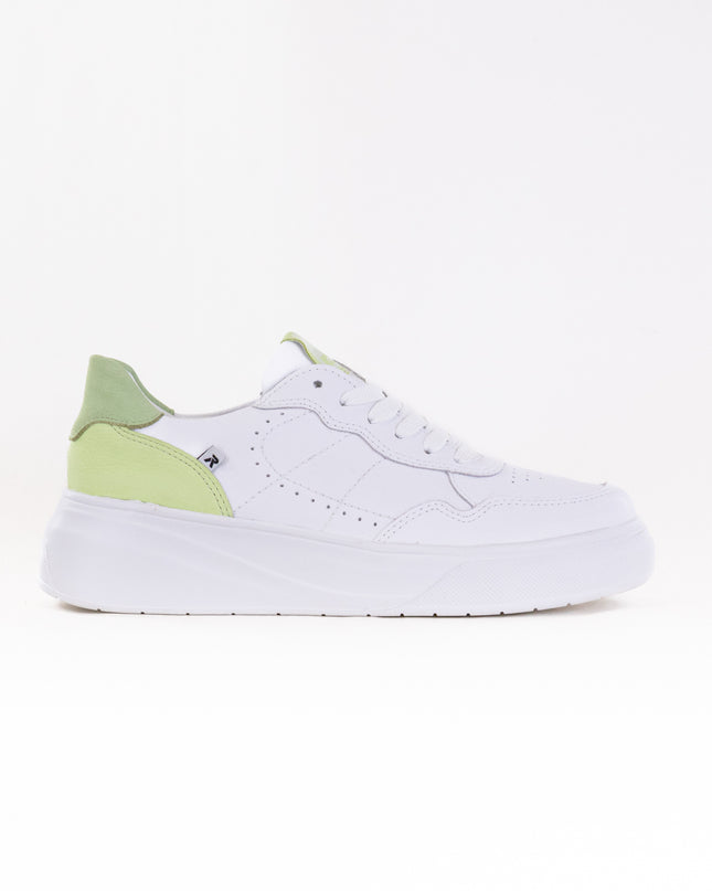 Rieker Carla 00 (Women's) - White/Lime