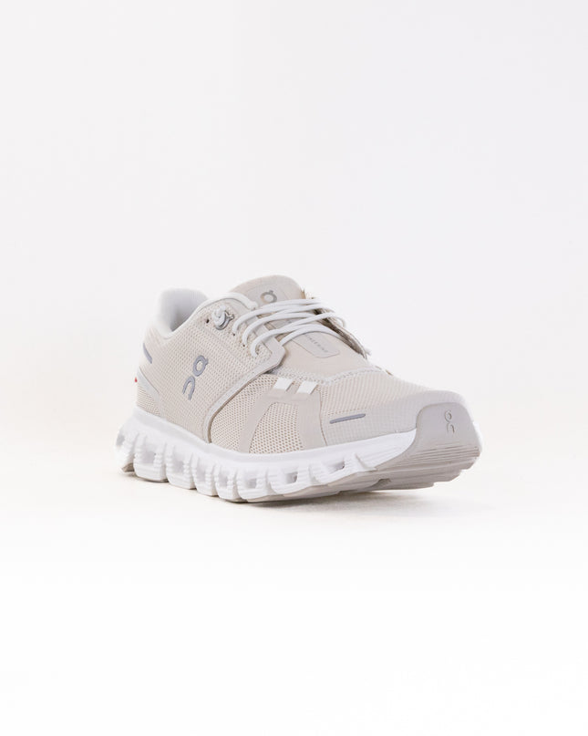 On Cloud 6 (Women's) - Pearl/White