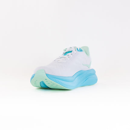 Hoka Mach 6 (Women's) - White/Cielo Blue