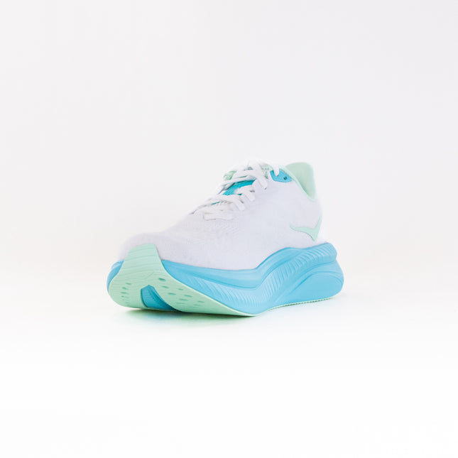 Hoka Mach 6 (Women's) - White/Cielo Blue