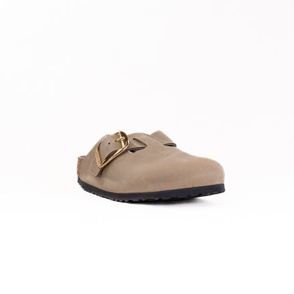 Birkenstock Boston Big Buckle (Women's) - Tobacco Brown Oiled Leather