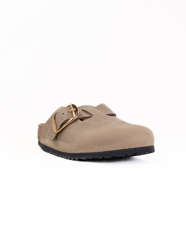 Birkenstock Boston Big Buckle (Women's) - Tobacco Brown Oiled Leather