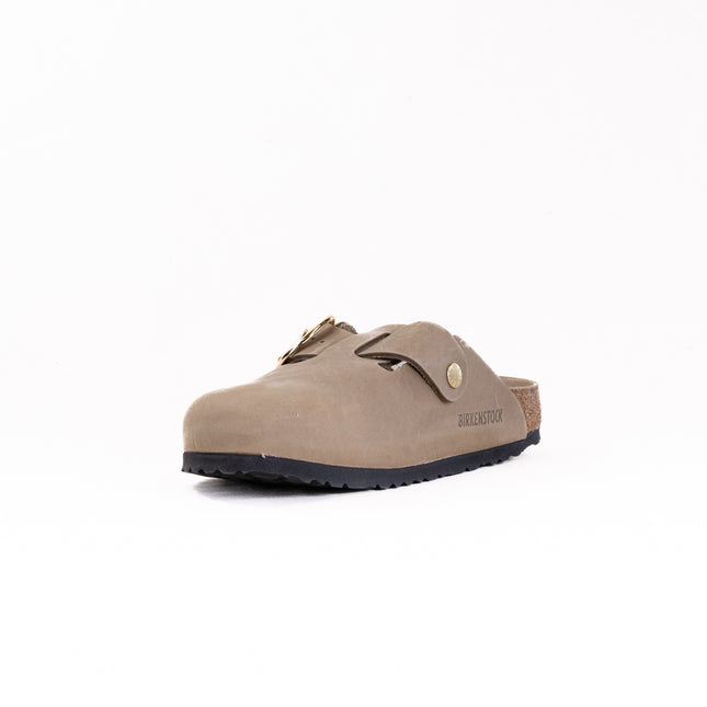 Birkenstock Boston Big Buckle (Women's) - Tobacco Brown Oiled Leather
