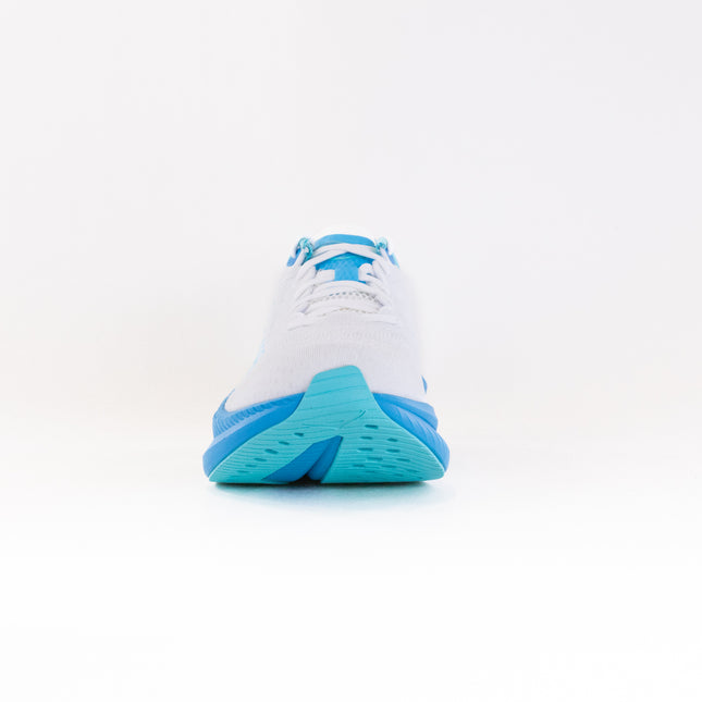 Hoka Mach 6 (Men's) -White/Skyward Blue