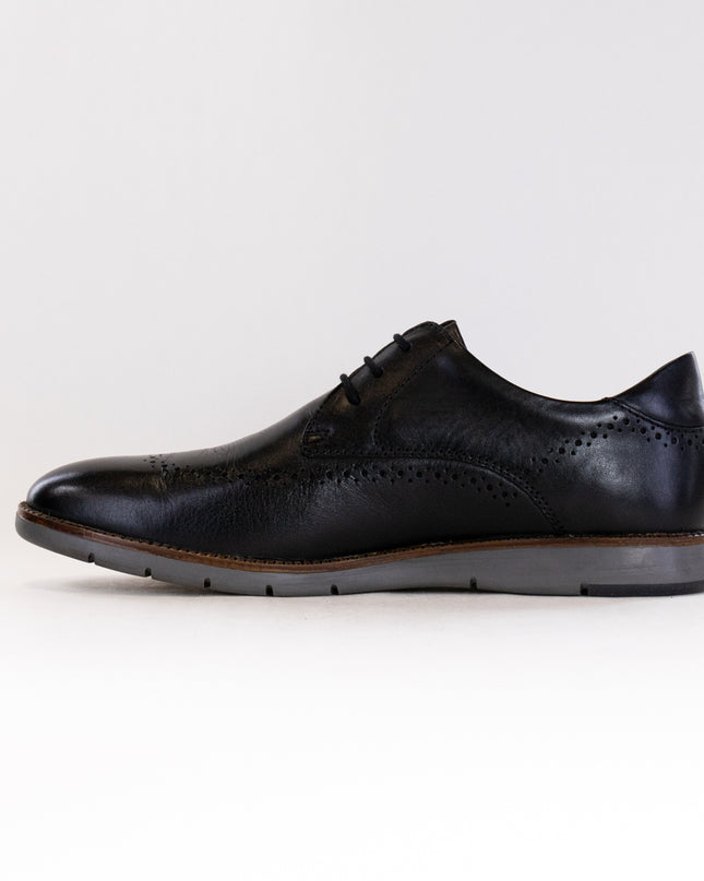 Josef Seibel Tyler 33 (Men's) - Black Smooth