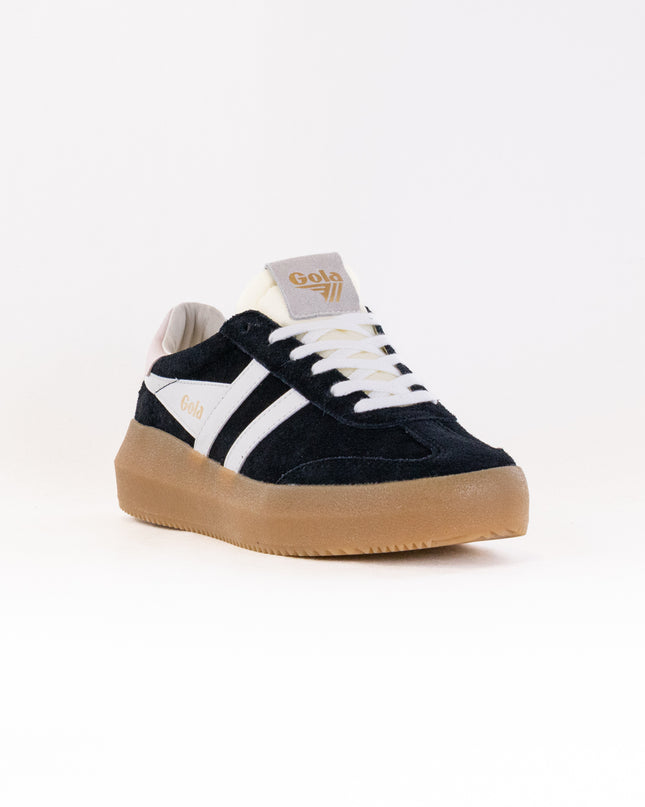 Gola Classics Athena Sneakers (Women's) - Black/Off White/Rose/Gum