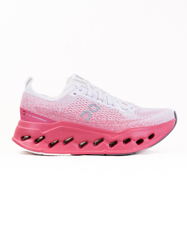 On Cloudsurfer Max (Women's) - White/Camellia