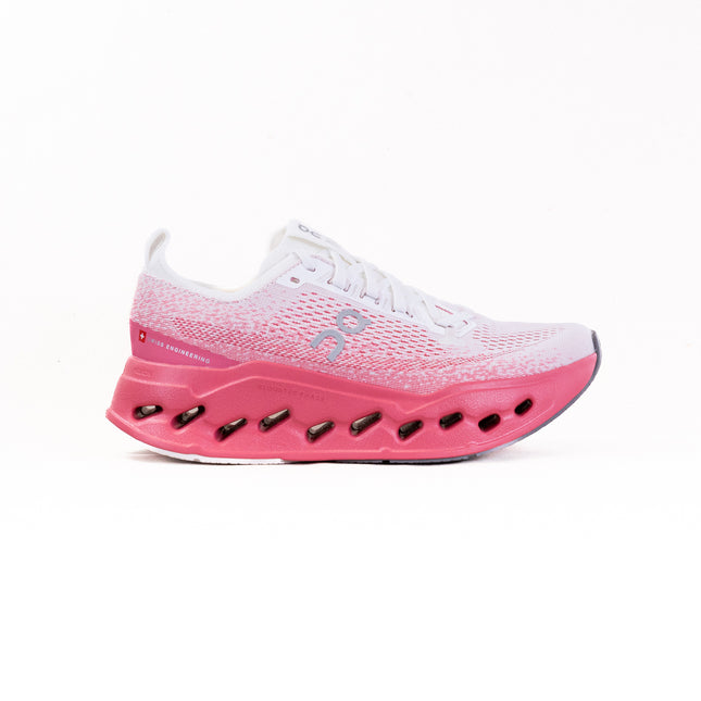 On Cloudsurfer Max (Women's) - White/Camellia
