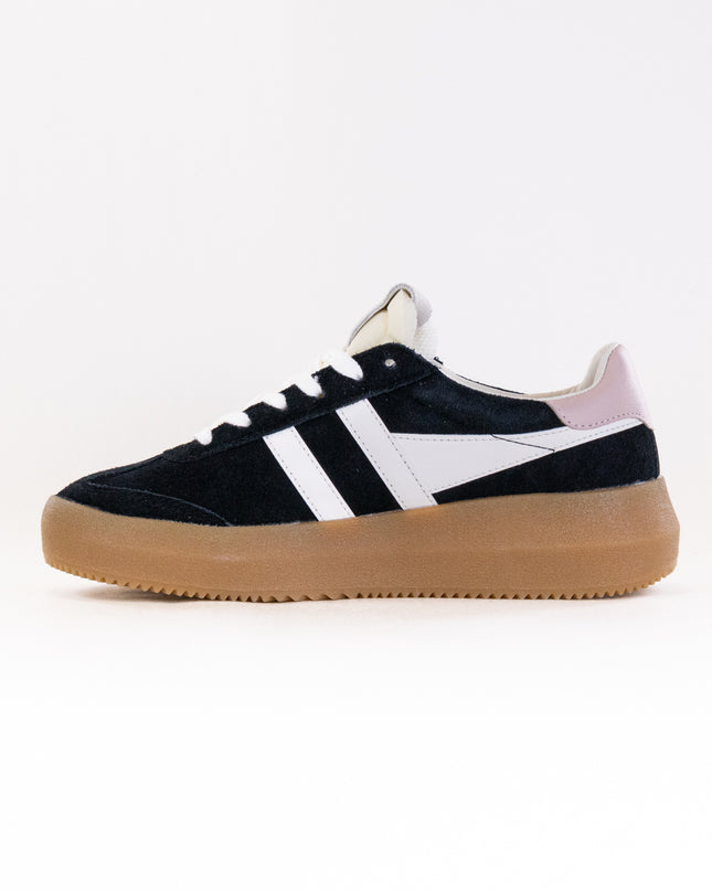 Gola Classics Athena Sneakers (Women's) - Black/Off White/Rose/Gum