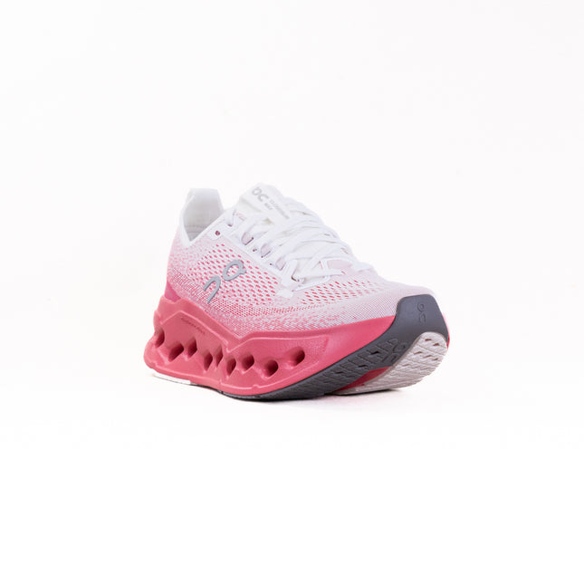 On Cloudsurfer Max (Women's) - White/Camellia