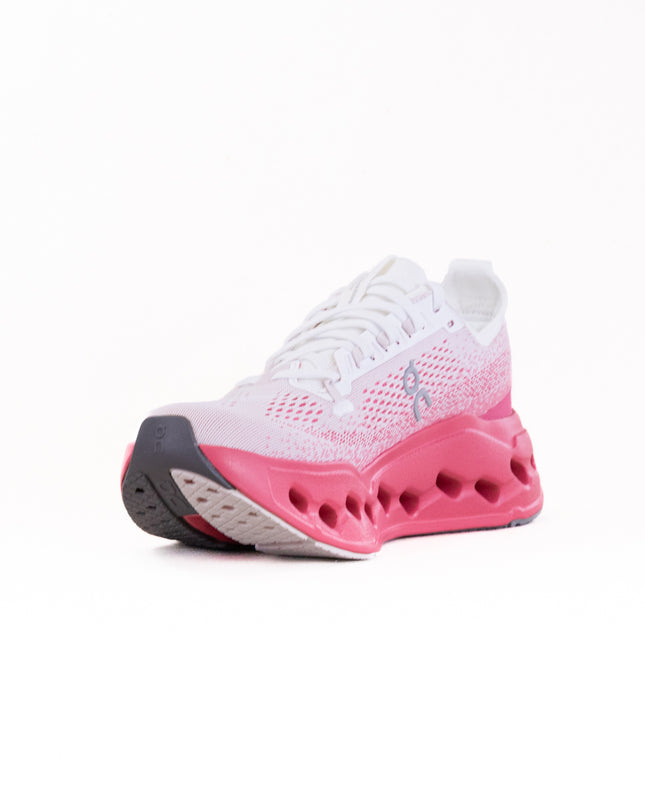 On Cloudsurfer Max (Women's) - White/Camellia