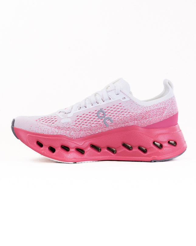 On Cloudsurfer Max (Women's) - White/Camellia