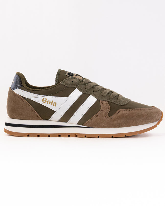 Gola Classics Daytona Chute Sneaker (Men's) - Khaki/Tobacco/Off White