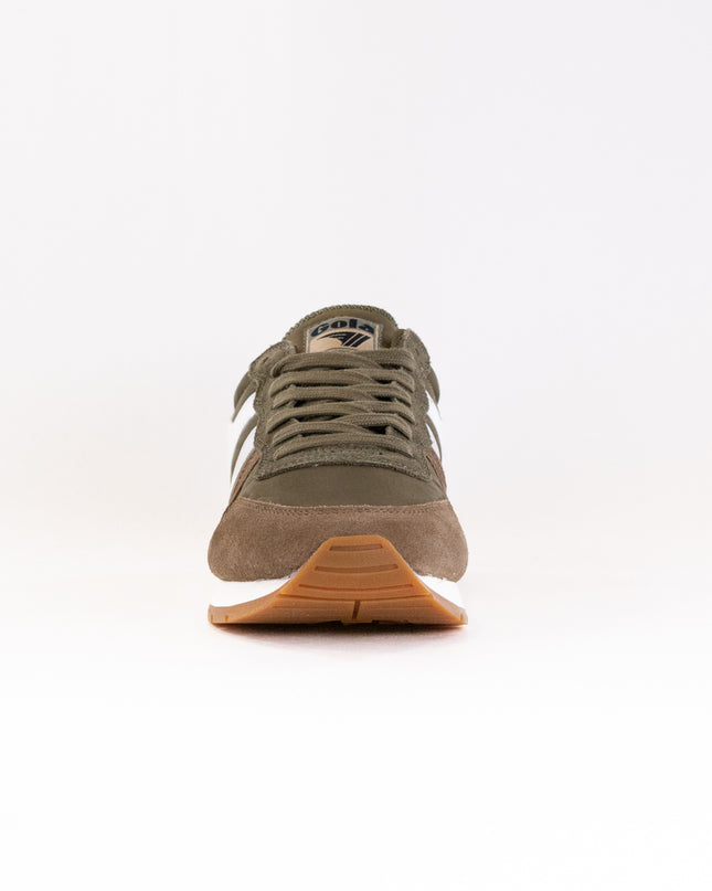 Gola Classics Daytona Chute Sneaker (Men's) - Khaki/Tobacco/Off White
