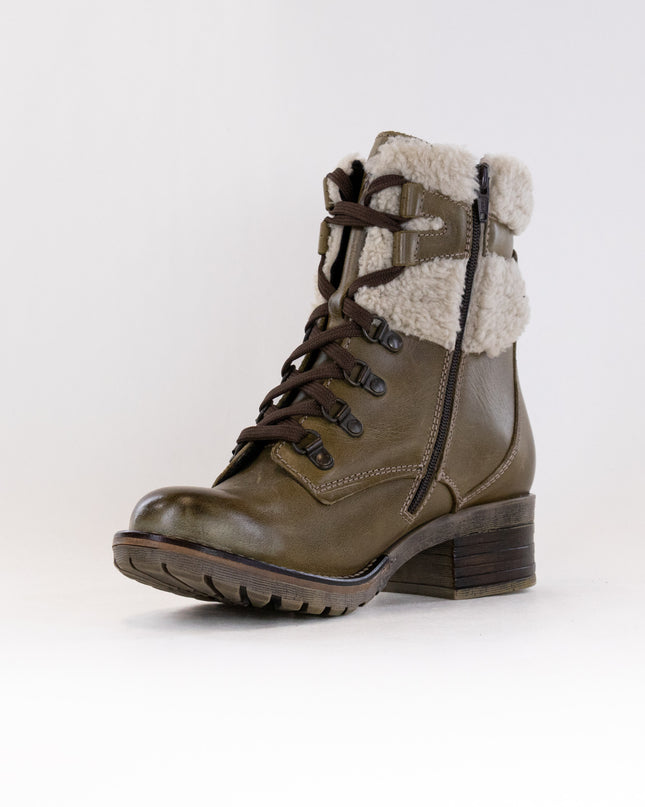 Dromedaris Kara Shearling (Women's) - Olive