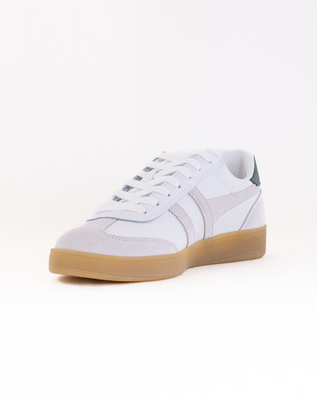 Gola Classics Viper Leather (Men's) - White/White/Evergreen/Gum