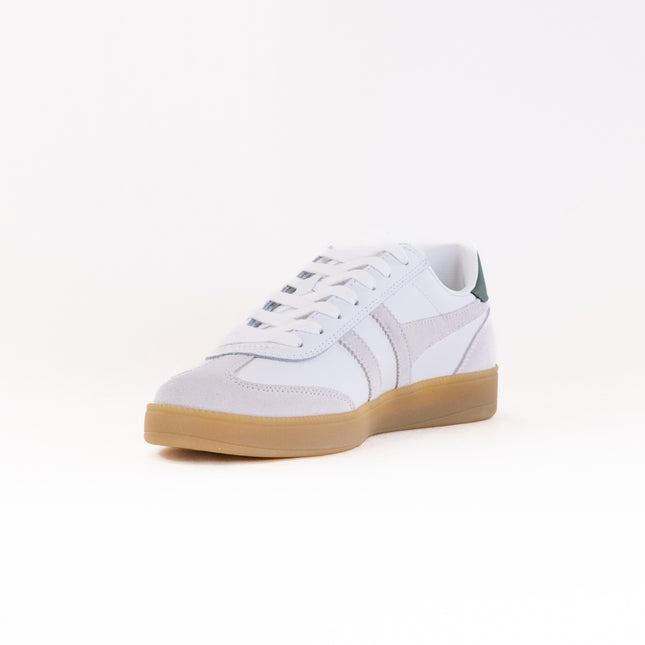 Gola Classics Viper Leather (Men's) - White/White/Evergreen/Gum