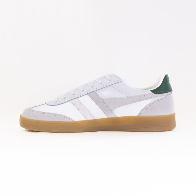 Gola Classics Viper Leather (Men's) - White/White/Evergreen/Gum