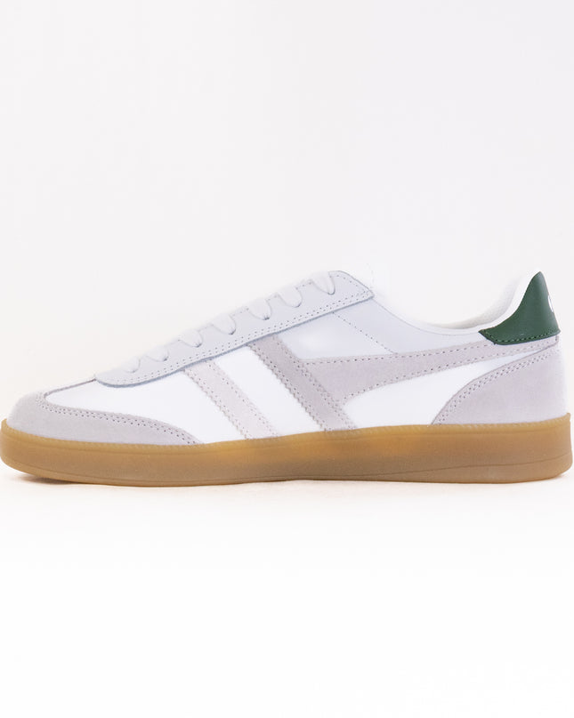 Gola Classics Viper Leather (Men's) - White/White/Evergreen/Gum