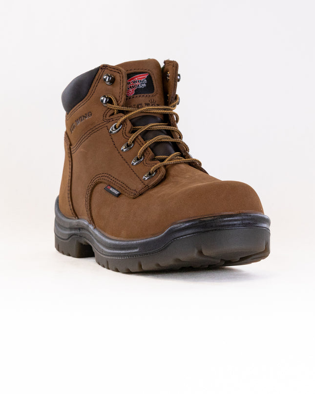 Red Wing 435 KING TOE 6'' Waterproof Soft King Toe (Men's) - Brown