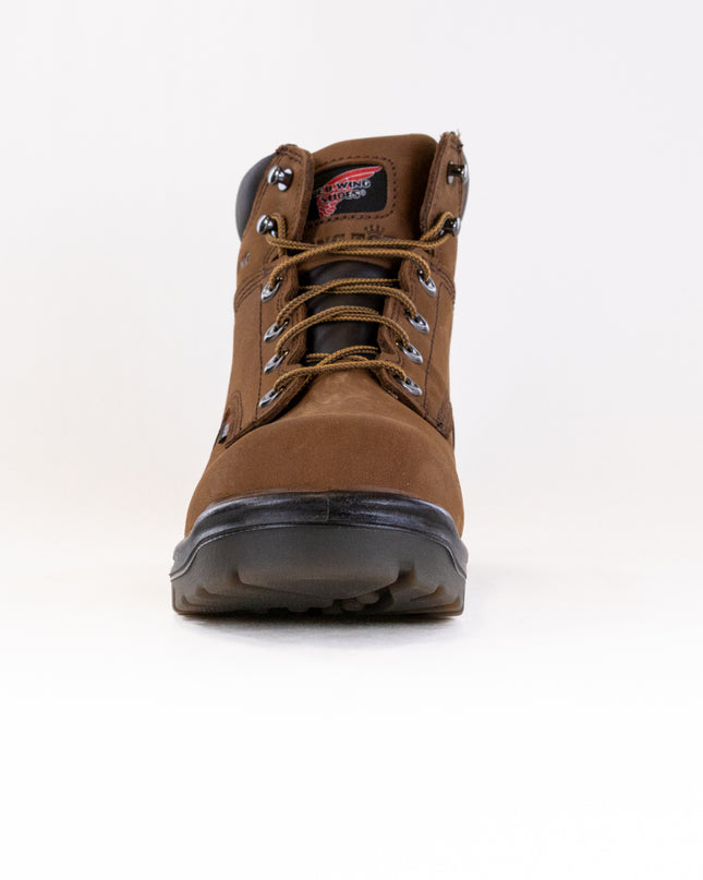 Red Wing 435 KING TOE 6'' Waterproof Soft King Toe (Men's) - Brown