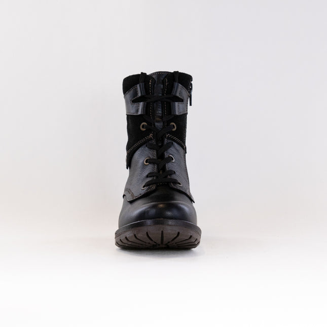 Dromedaris Kara Suede Wide (Women's) - Black