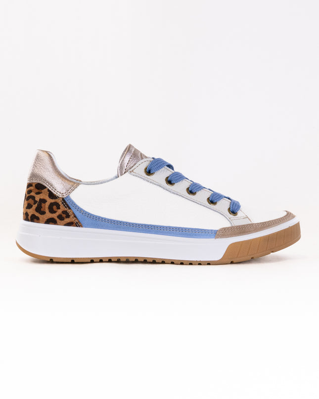 ARA Rio Rom 2.0 (Women's) - Cream/Blue/Leopard