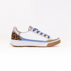 7 / Cream/Blue/Leopard