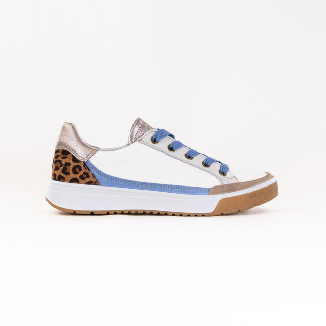 ARA Rio Rom 2.0 (Women's) - Cream/Blue/Leopard