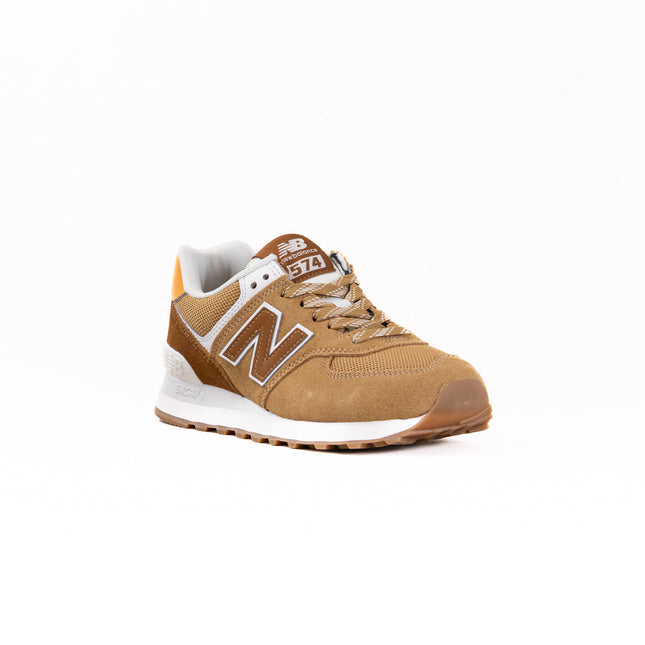 New Balance 574 (Women's) - Stucco/Breakfast Tea