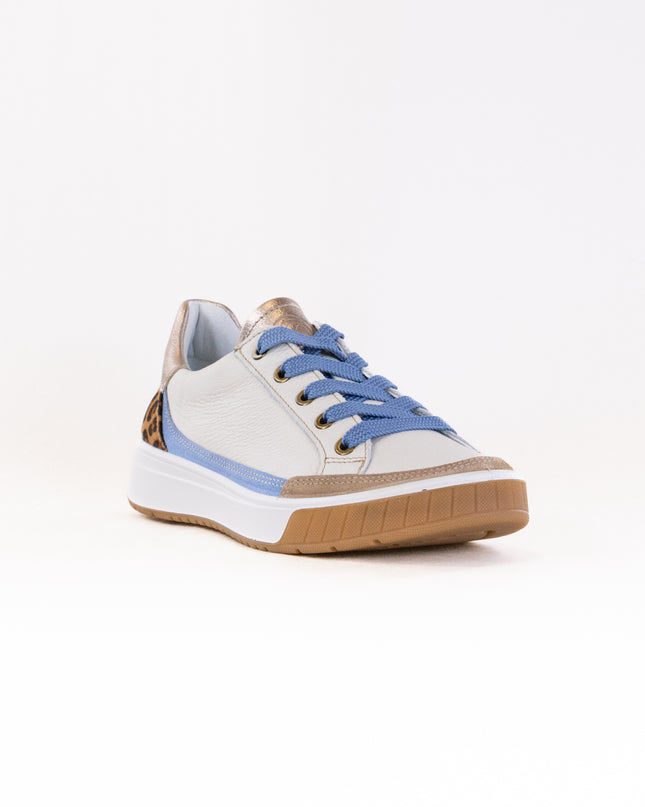 ARA Rio Rom 2.0 (Women's) - Cream/Blue/Leopard