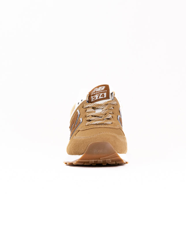New Balance 574 (Women's) - Stucco/Breakfast Tea