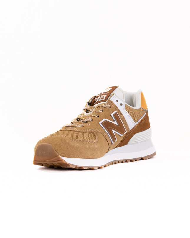 New Balance 574 (Women's) - Stucco/Breakfast Tea