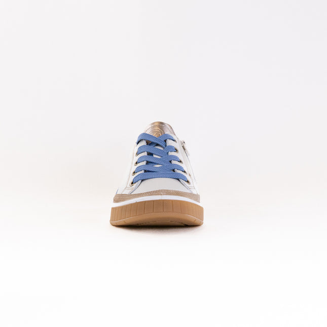 ARA Rio Rom 2.0 (Women's) - Cream/Blue/Leopard