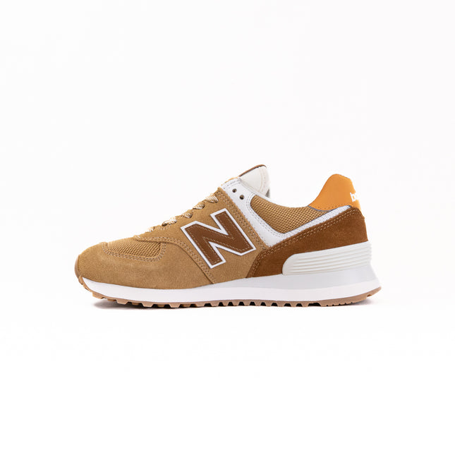 New Balance 574 (Women's) - Stucco/Breakfast Tea