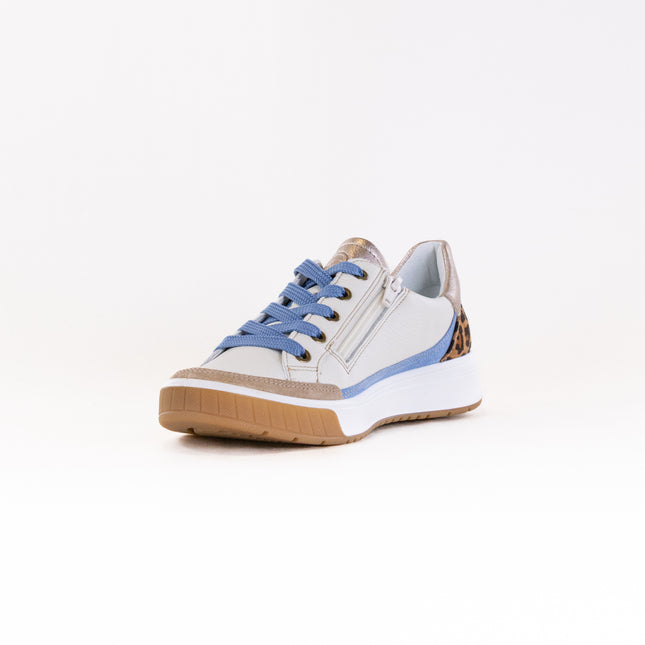 ARA Rio Rom 2.0 (Women's) - Cream/Blue/Leopard